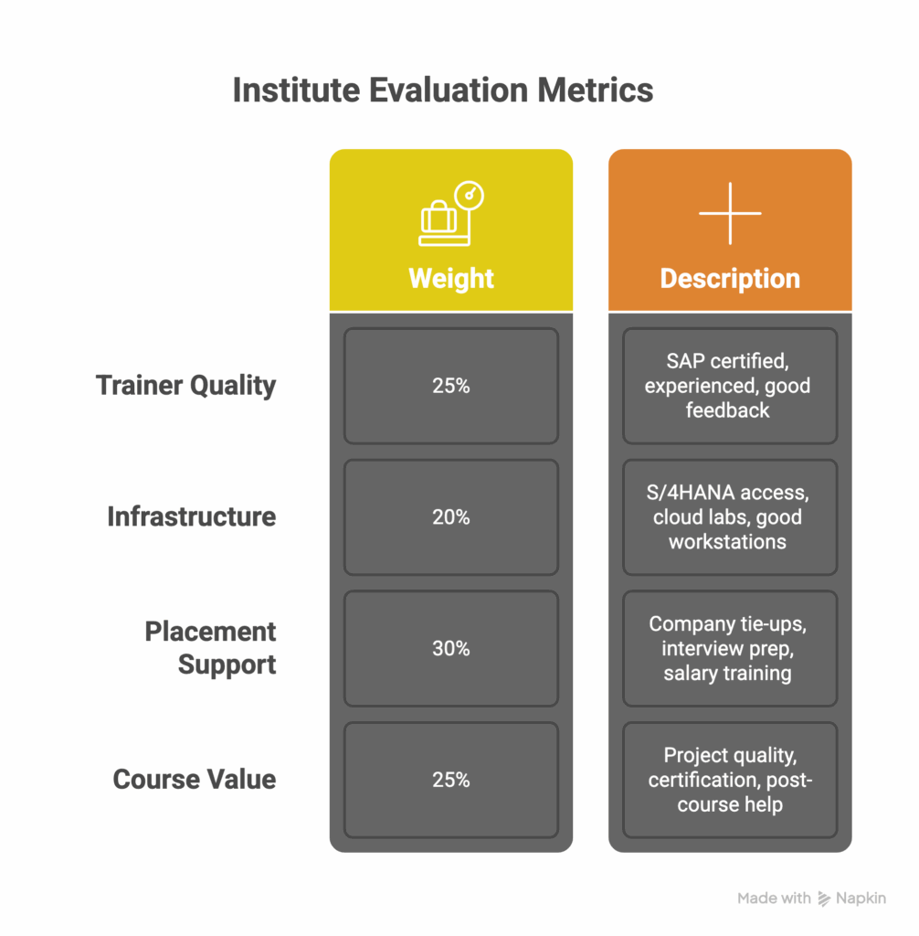 Top 10 SAP Training Institute in Bangalore with Fees- (Bangalore 2025 Review) top 10 sap training institute in bangalore with fees